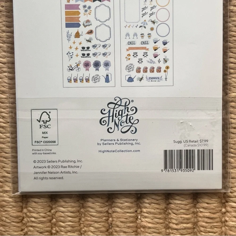 🎉🎉Spring Planner Journal Stickers for Planning — 5 Sticker Sheets